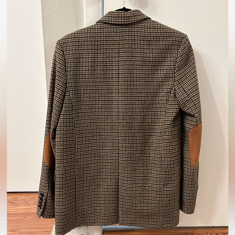 Zara plaid womans blazer